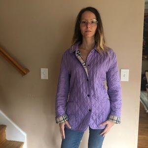 Burberry quilted jacket